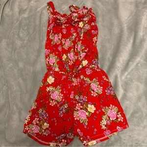 GIRLS size large romper